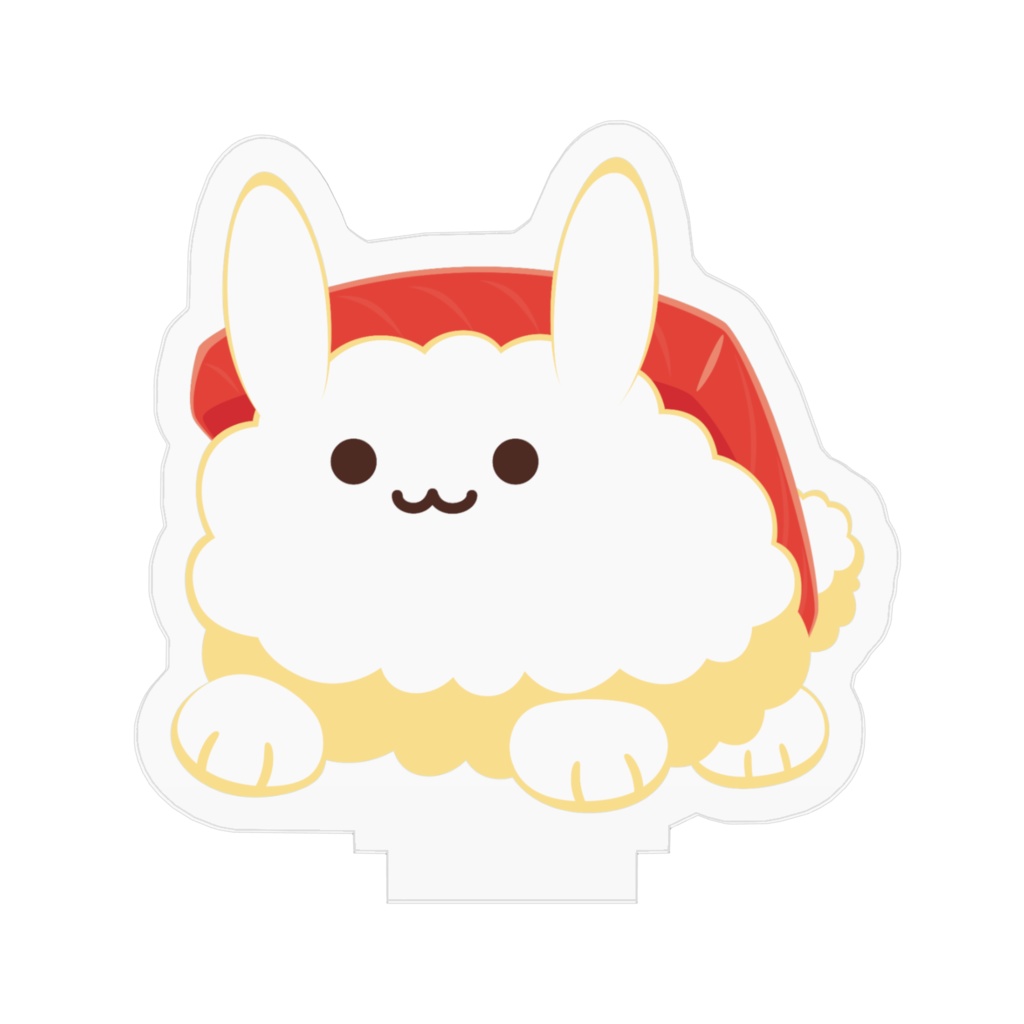 【アクリルフィギュア】やせいのおすし -マグロ-