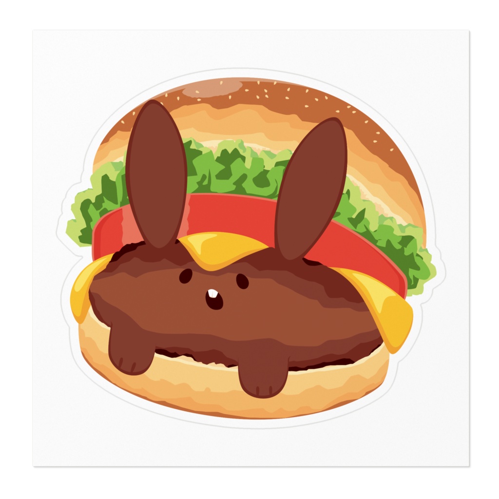 【ステッカー】ハン・バニー・ガー