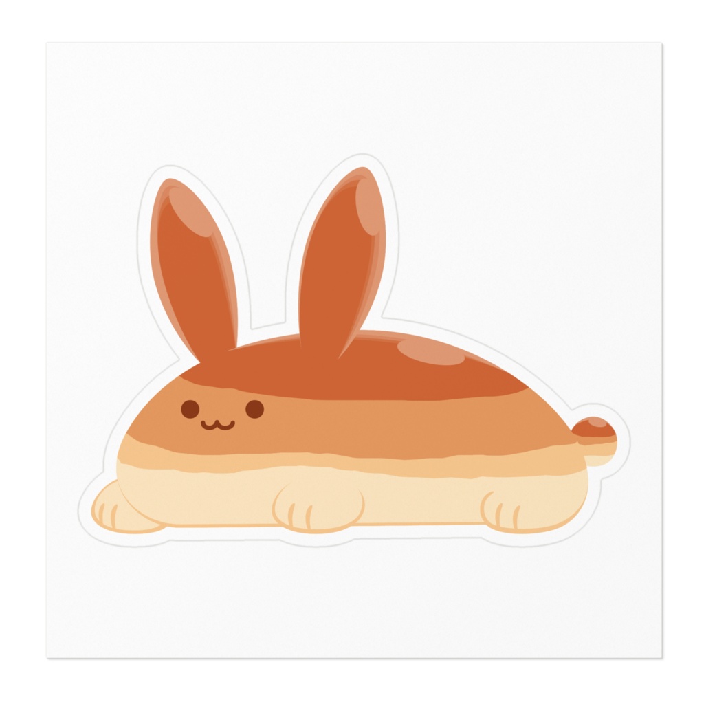 【ステッカー】やせいのこっぺぱん