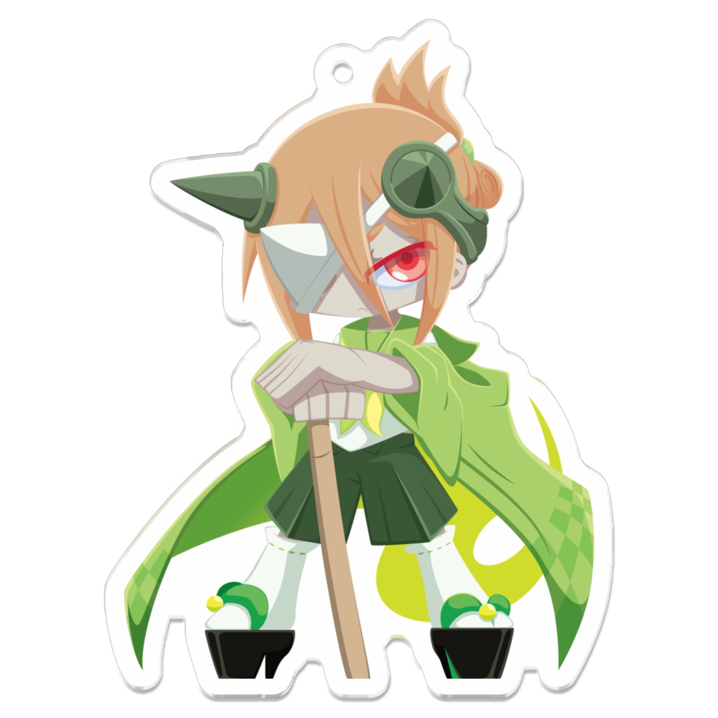 パラサイトガール【キキ】アクリルキーホルダー　70×70