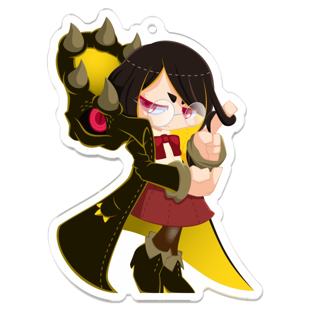 パラサイトガール【咲】アクリルキーホルダー　70×70