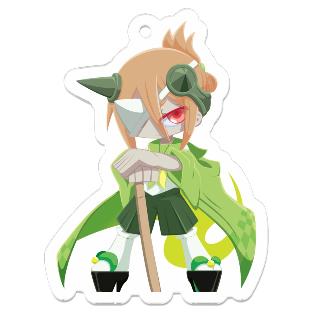 パラサイトガール【キキ】アクリルキーホルダー　50×50