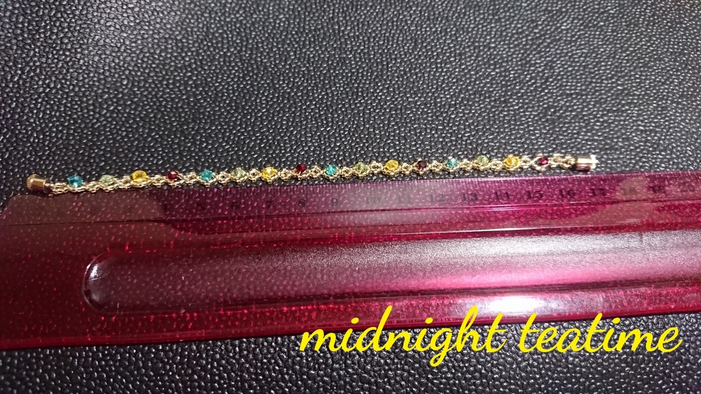 江派カラービーズブレスレット