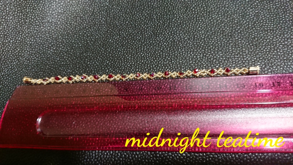 江派カラービーズブレスレット