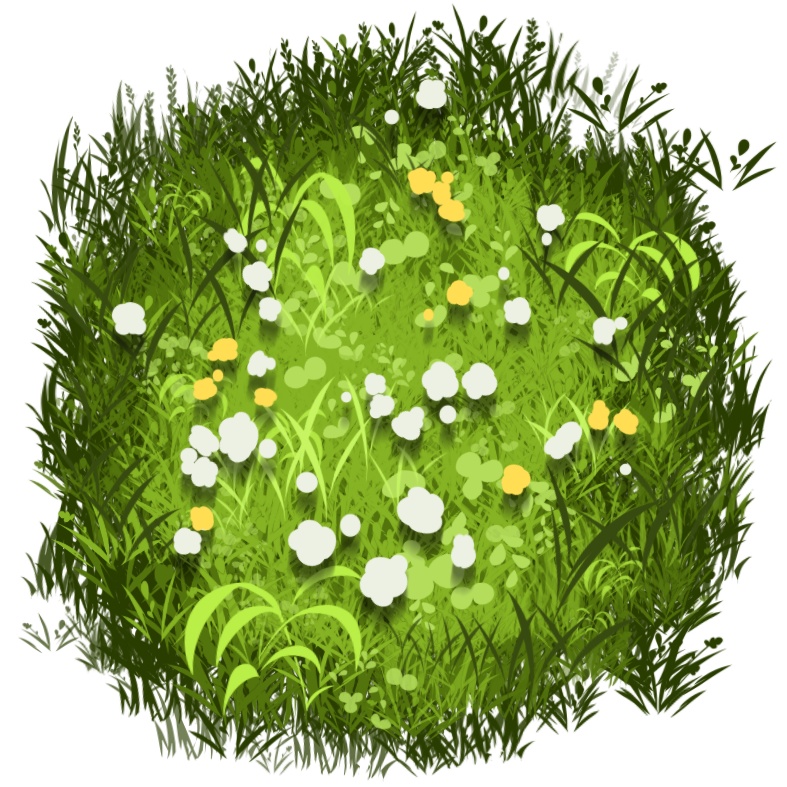 【Procreate】草生やすブラシ【無料版あり】