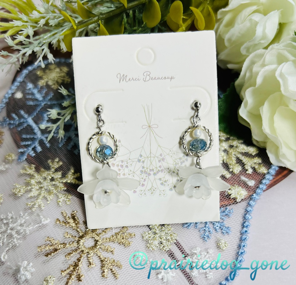 恋と深空/レイ❄️イメージピアス・イヤリング…4