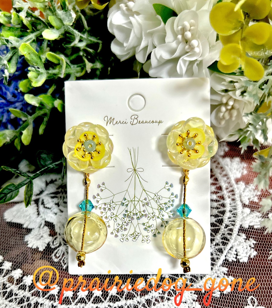 囚われのパルマ/ハルト🌼イメージピアス・イヤリング