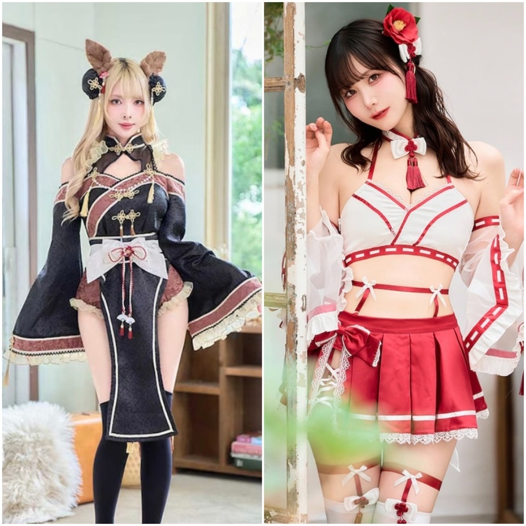 干支/巫女コスプレチェキ