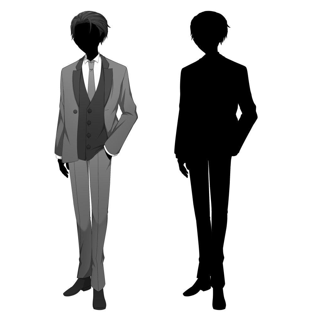 スーツを着た男性【表情差分10種】