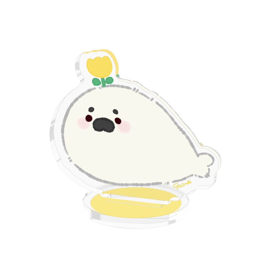 あざらしアクリルフィギュア