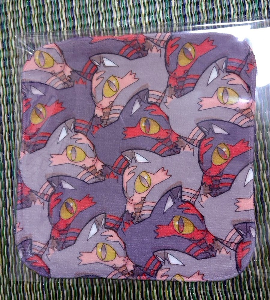 ニャビー正則分割ハンカチタオル