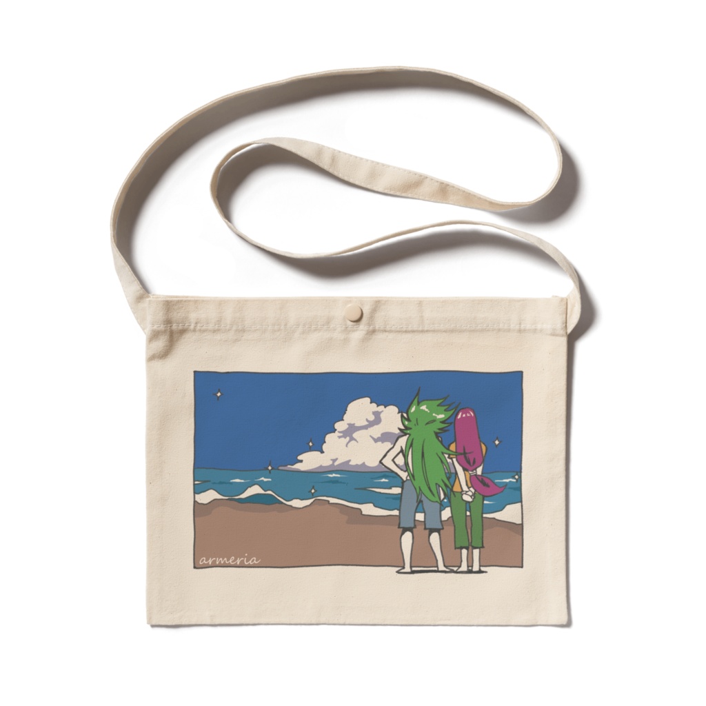 真夏の師弟サコッシュ