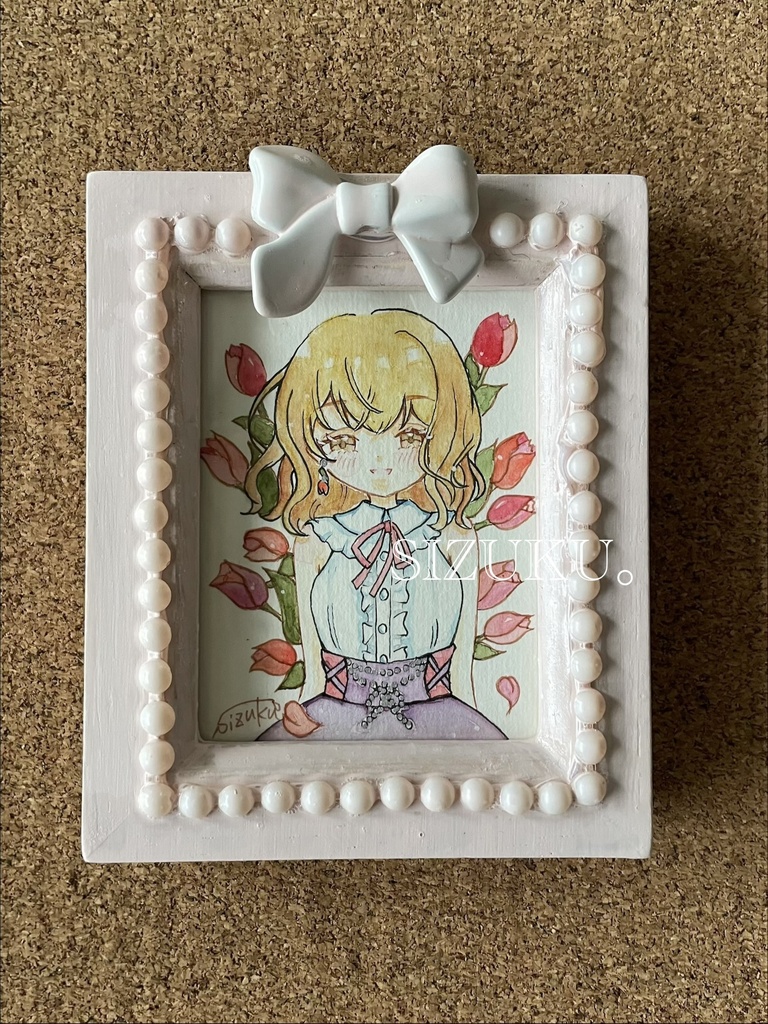 ミニ原画　［チューリップ］