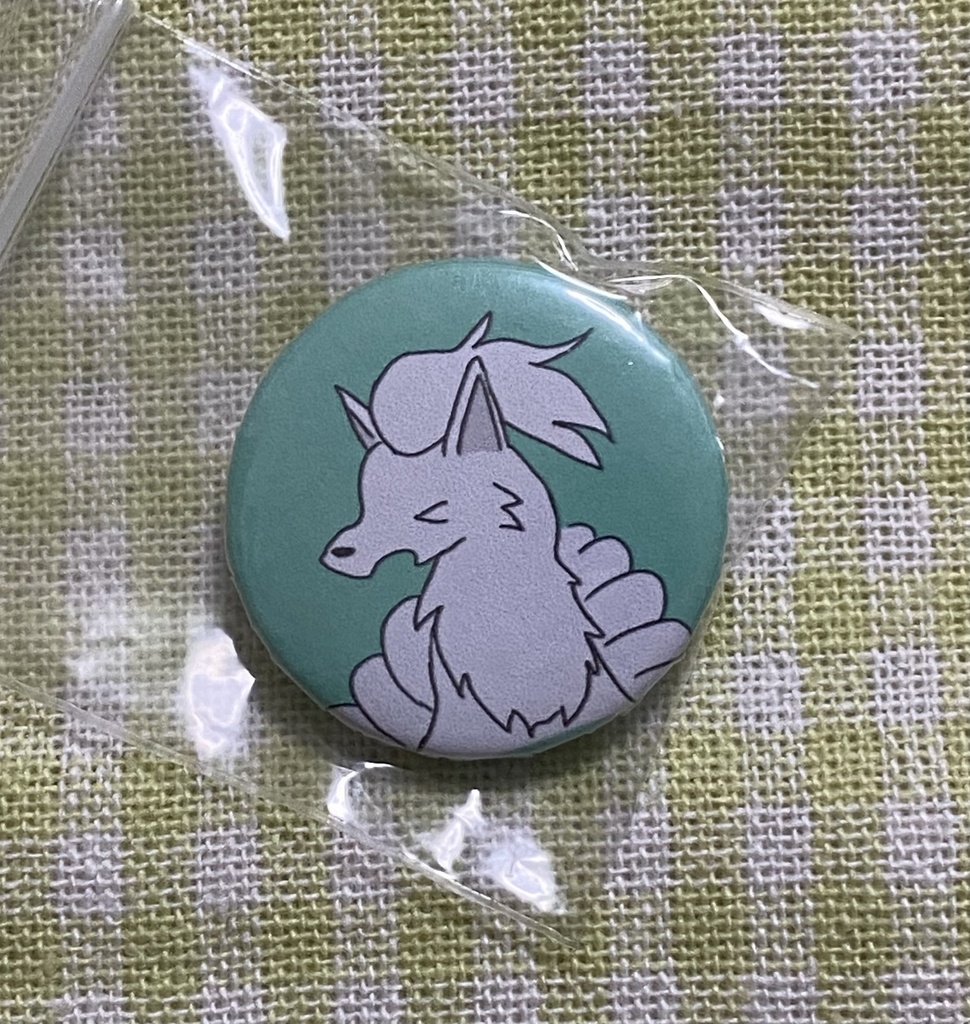 缶バッジ　バラ①