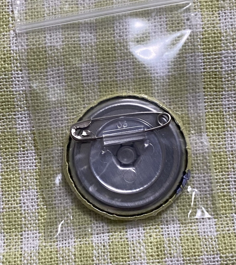 缶バッジ バラ②