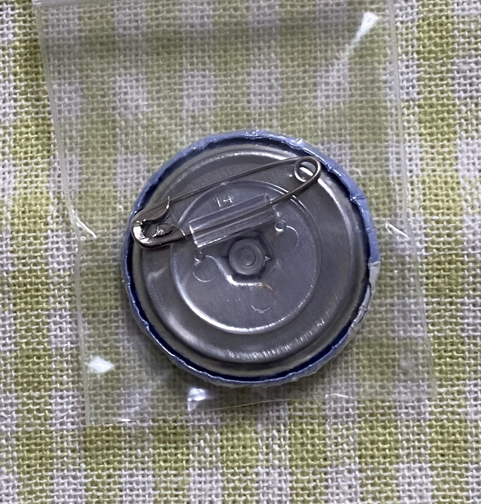 缶バッジ バラ⑤