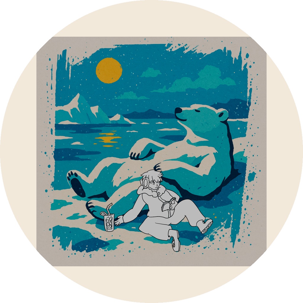 ［商用可］世界観アイコン 3テーマ（正方/丸/角丸・透過あり）｜PEACE_PIECE_ICON_arctic_calm_ICON_PACK_v1_0