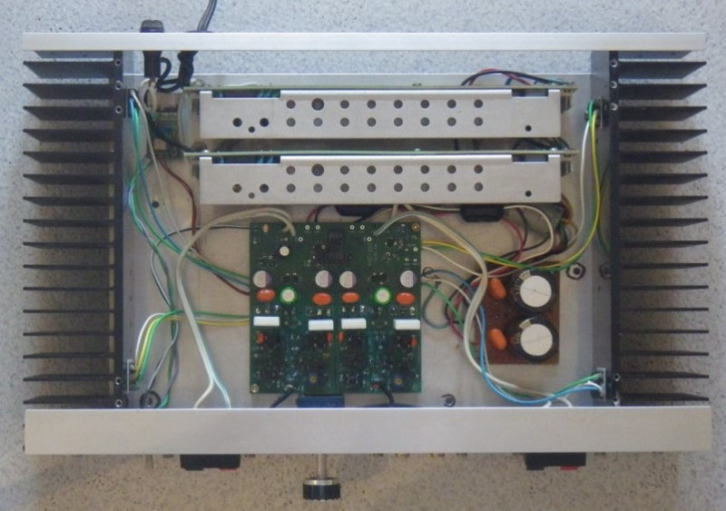 無帰還A級25W電流駆動パワーアンプ