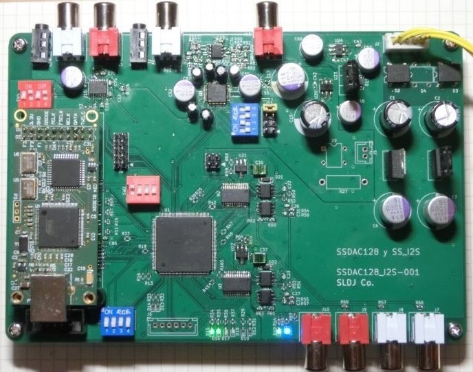 128倍スーパーサンプリングDAC基板
