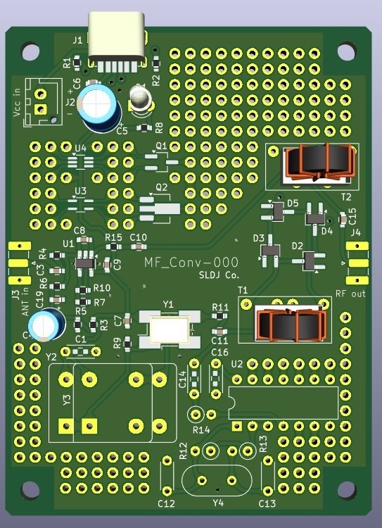 ワンセグチューナーとSDR#でAMラジオ受信(基板・部品セット)