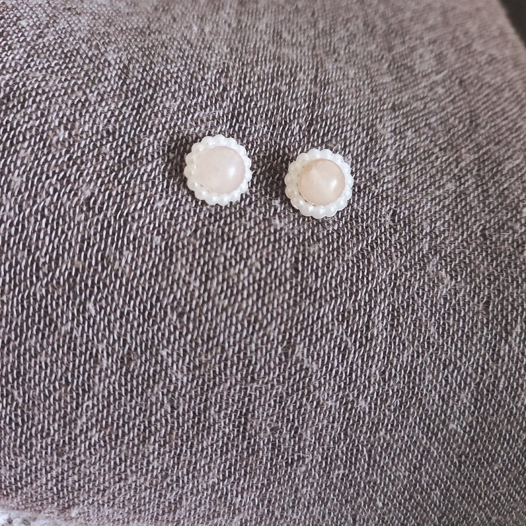 ジョブカラーイメージ天然石プチ耳装備【ピアス/イヤリング】