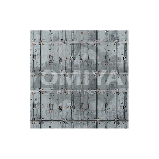 【素材集】SF・工場系 壁面テクスチャ Vol.1 (Shadow-Free / Flat) / Sci-Fi Wall Sequence_Vol.1