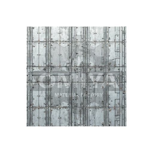 【素材集】SF・工場系 壁面テクスチャ Vol.1 (Shadow-Free / Flat) / Sci-Fi Wall Sequence_Vol.1