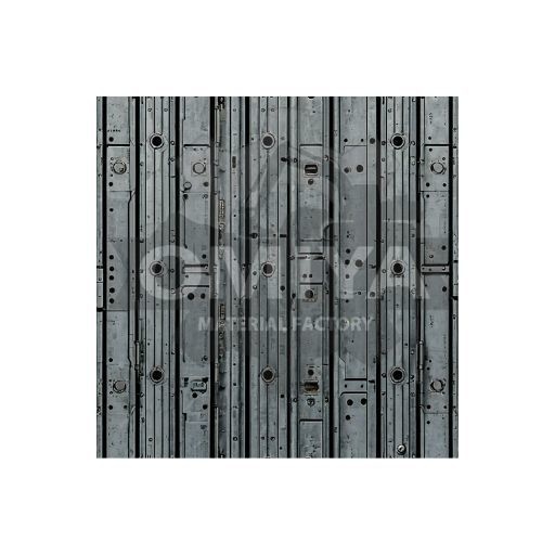 【素材集】SF・工場系 壁面テクスチャ Vol.1 (Shadow-Free / Flat) / Sci-Fi Wall Sequence_Vol.1