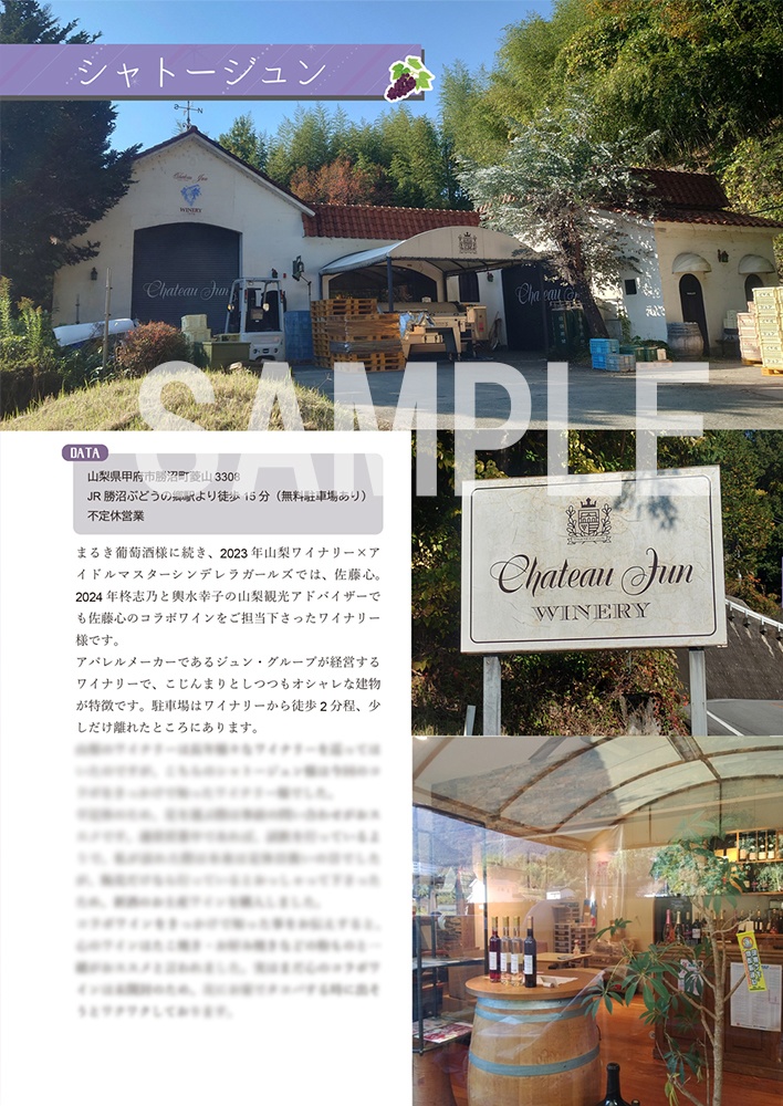 カワイイボクと山梨ワインガイドブック