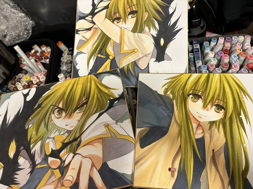 オーダーカラー色紙*