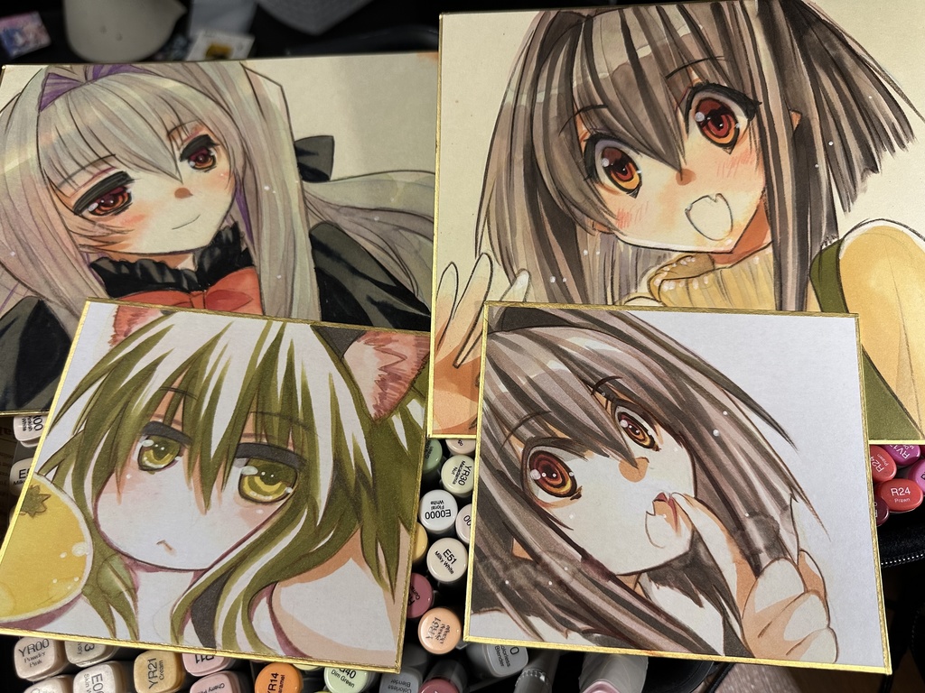 オーダー小色紙