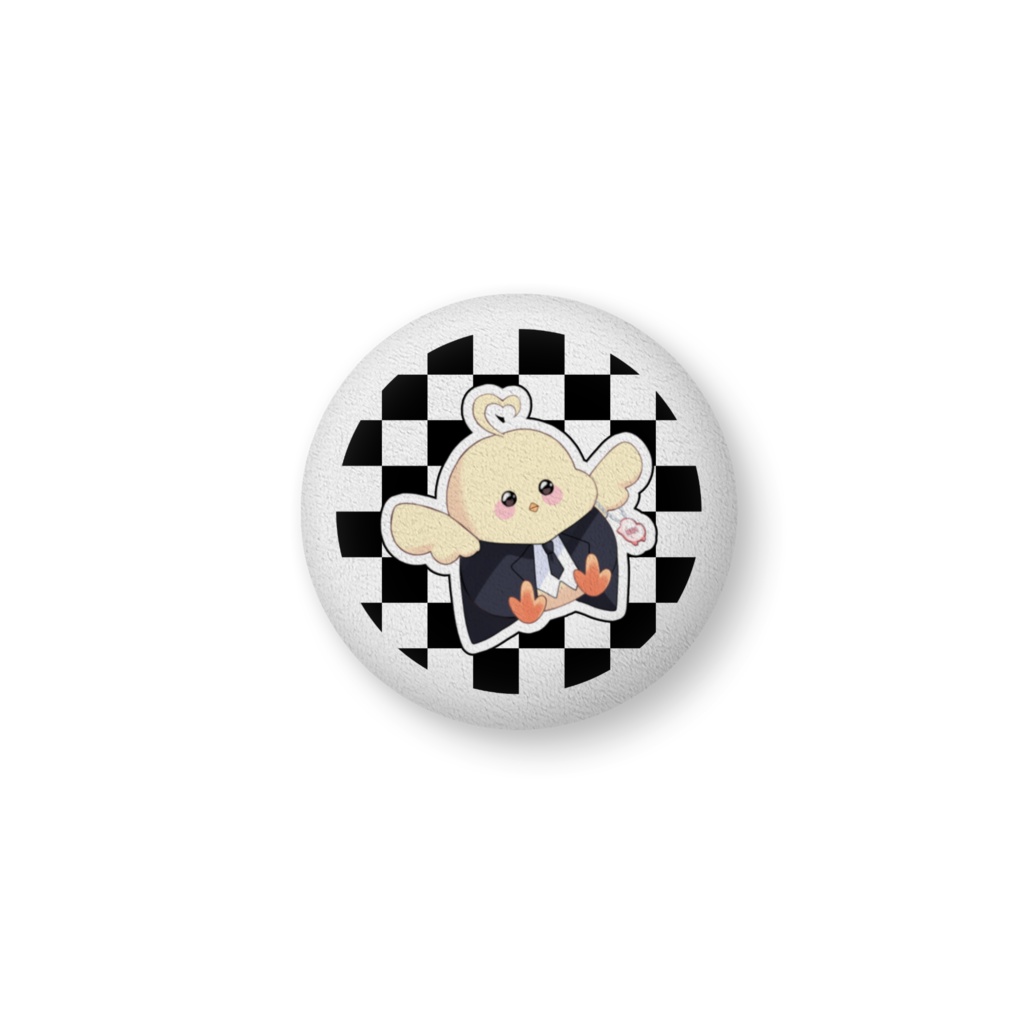 ひよりなぴ ふかふかクッション - ひよこデザイン両面