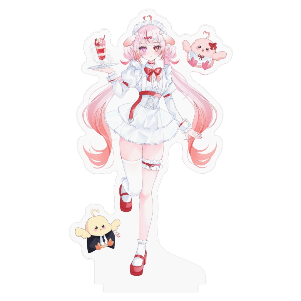 ひよりなぴ メイド衣装 - アクリルスタンド(アクリルフィギュア)