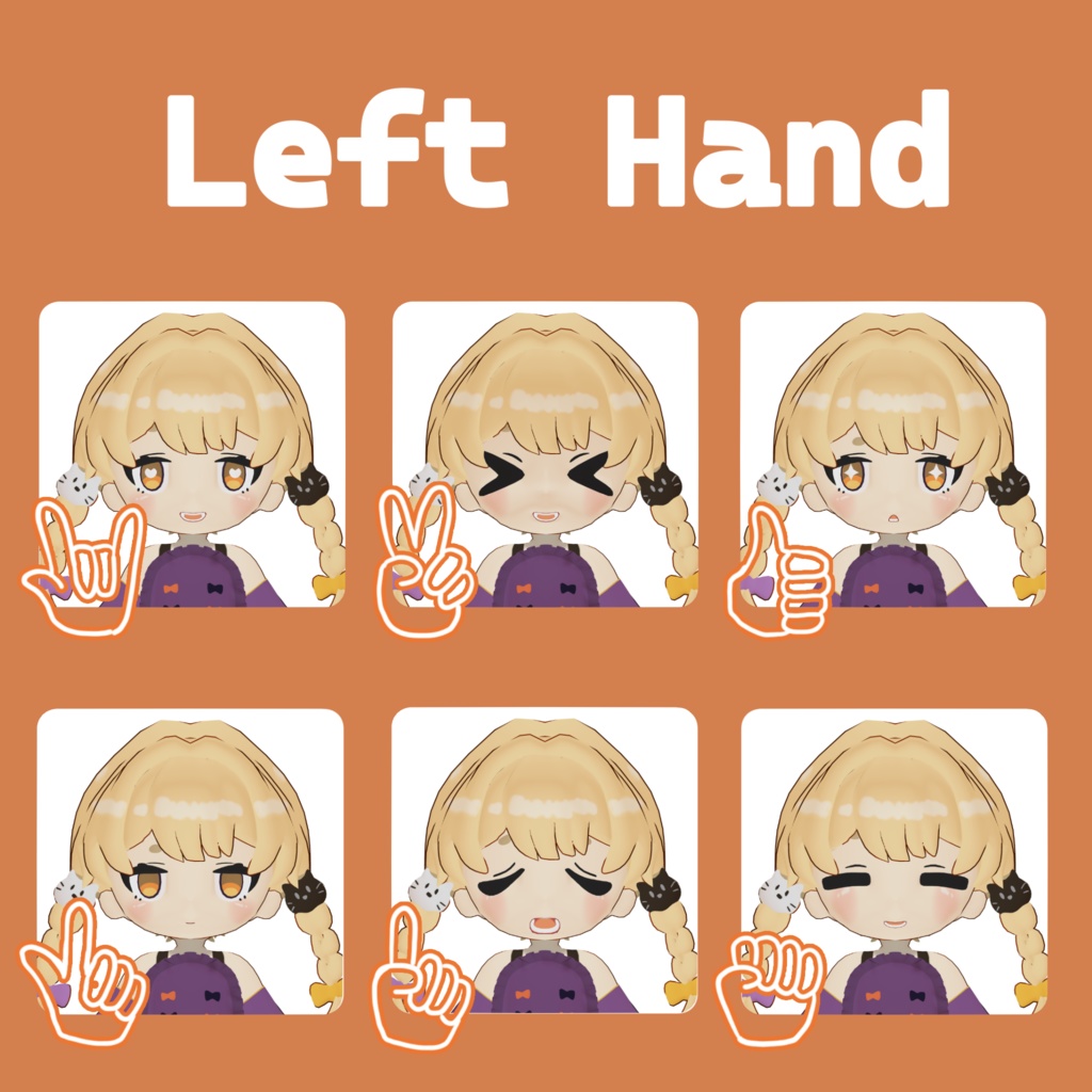 【VRChat想定オリジナル3Dモデル】Maho