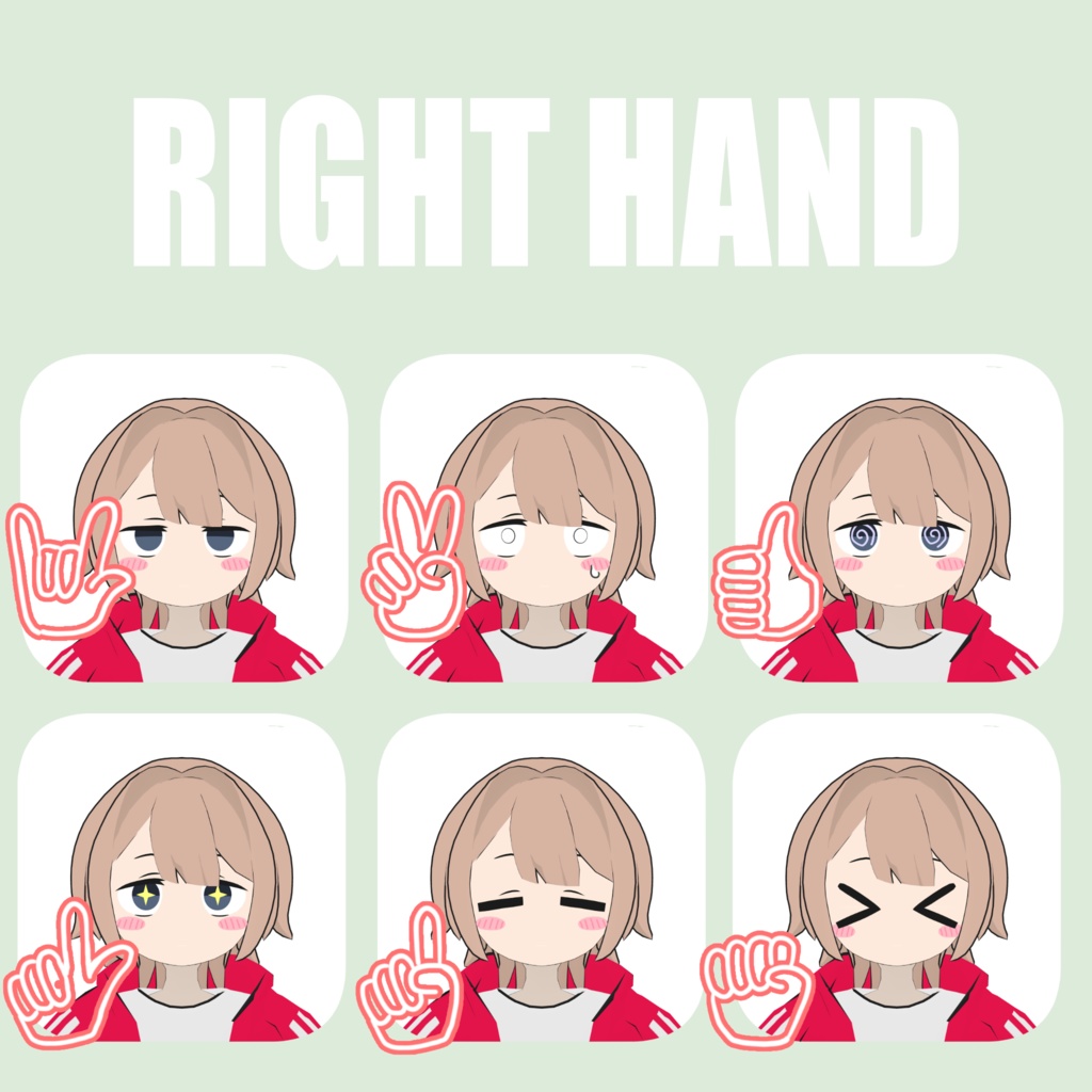 【VRChat想定オリジナル3Dモデル】N0ma【Free Download】