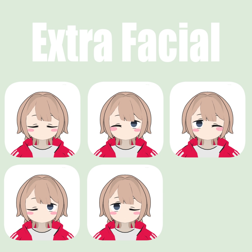 【VRChat想定オリジナル3Dモデル】N0ma【Free Download】