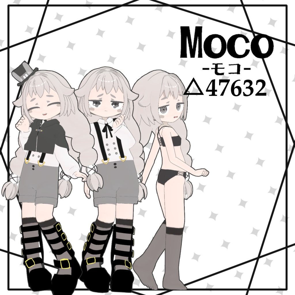 【VRC想定オリジナル】でふぉもこ