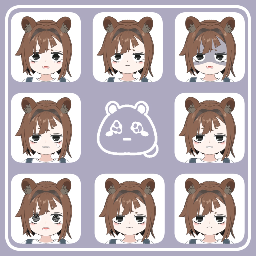 【VRC想定オリジナル】えくぅ- eKu -