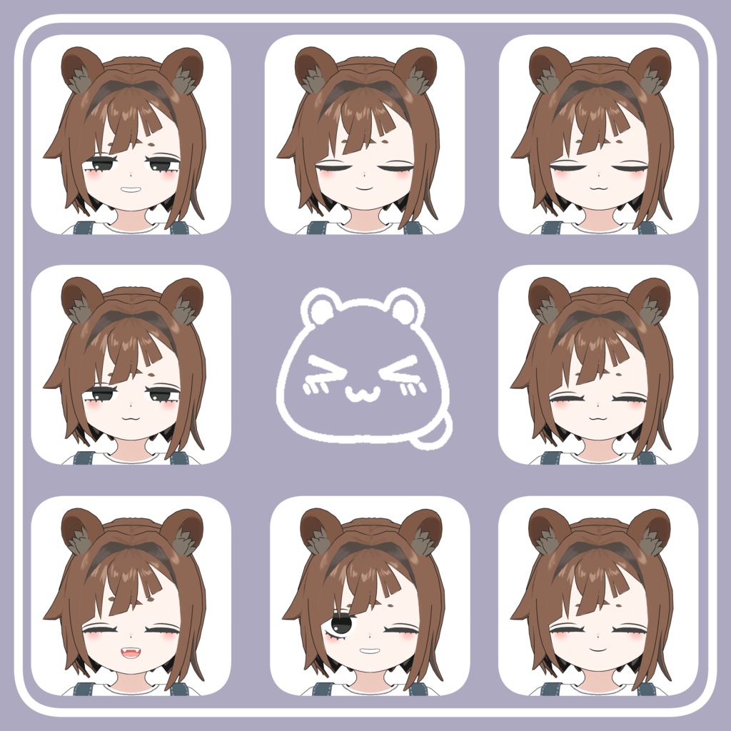 【VRC想定オリジナル】えくぅ- eKu -