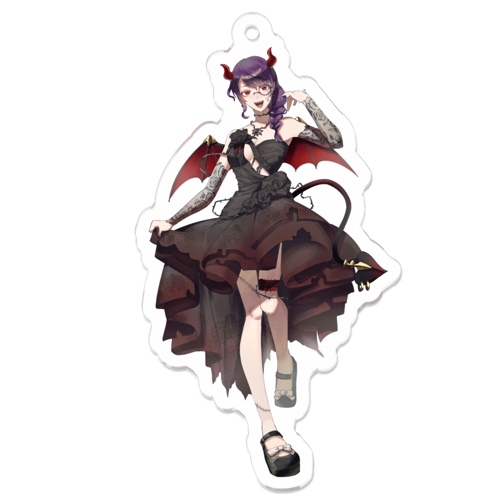 紫月リリスアクキー2