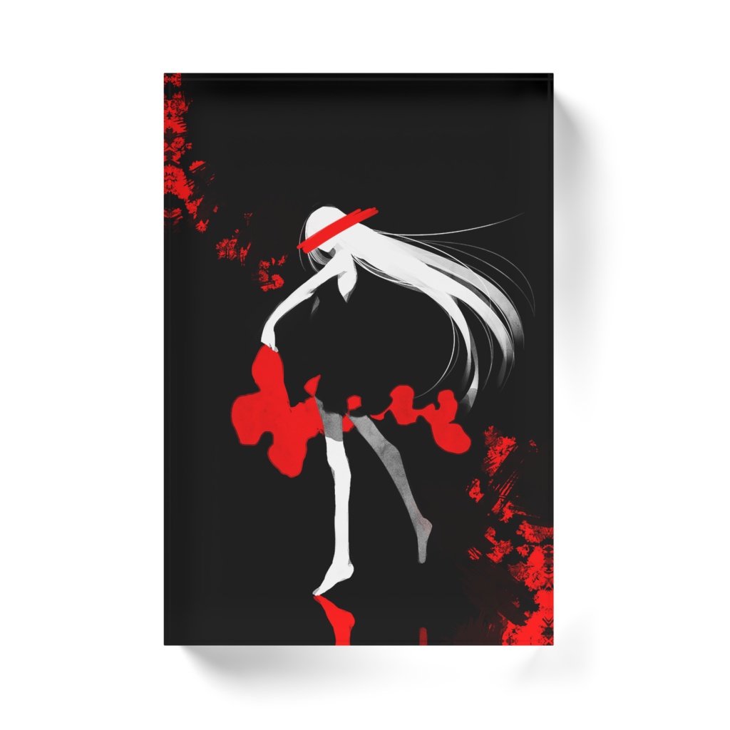 間宮さんといっしょ 踊る幽霊少女 アクリルブロック