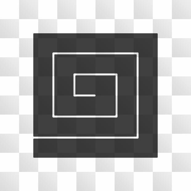 稲妻紋 (いなずま) 日本の実用家紋 ZIP (AI, PNG, PSD)