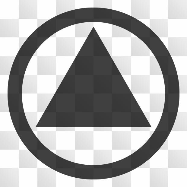 鱗紋 (うろこ) 日本の実用家紋 ZIP (AI, PNG, PSD)