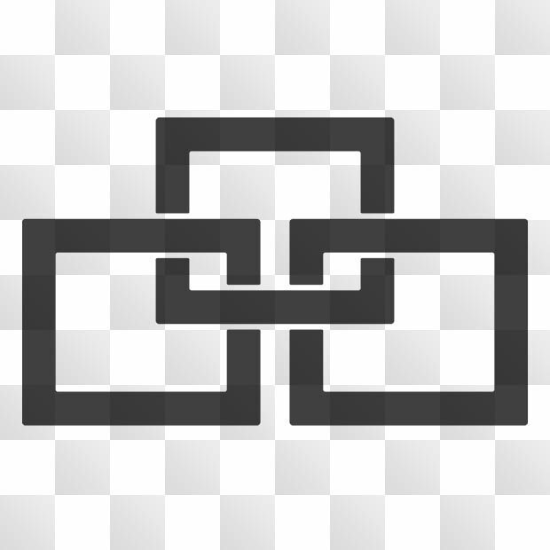 角紋 (かく) 日本の実用家紋 ZIP (AI, PNG, PSD)