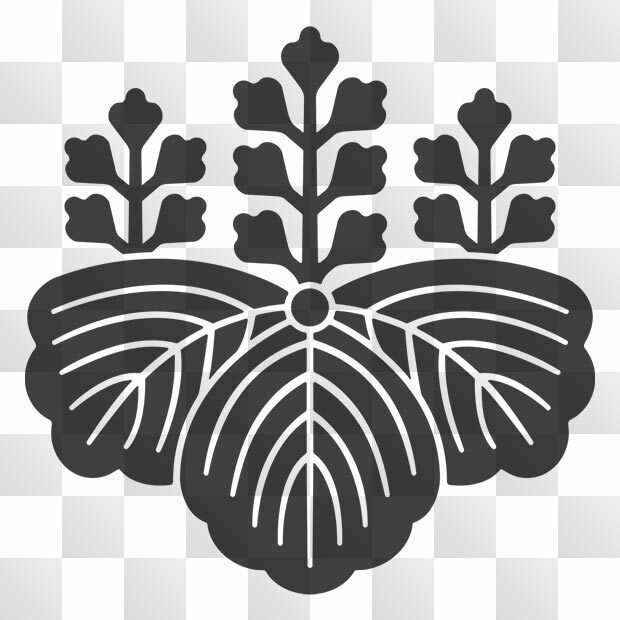 桐紋 (きり) 日本の実用家紋 ZIP (AI, PNG, PSD)