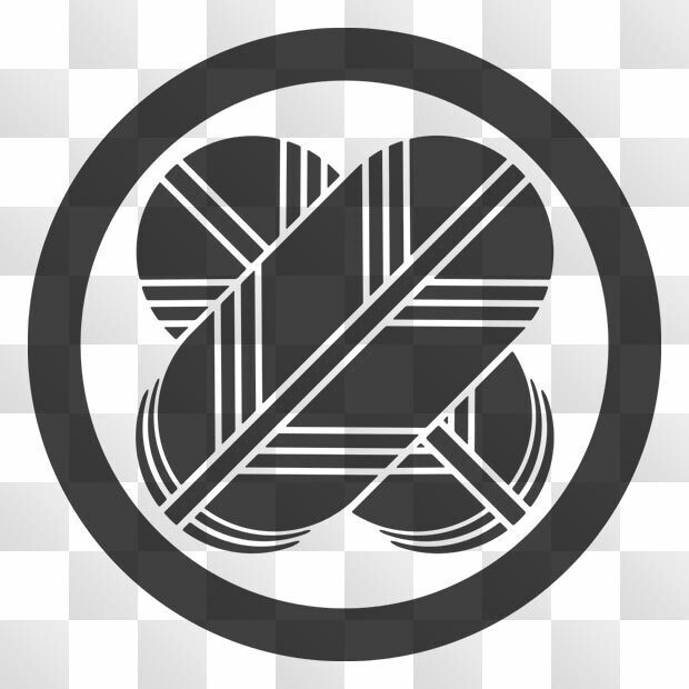 鷹の羽紋 (たかのは) 日本の実用家紋 ZIP (AI, PNG, PSD) - 家紋藝術
