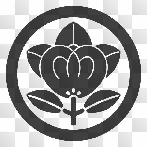 橘紋 (たちばな) 日本の実用家紋 ZIP (AI, PNG, PSD)