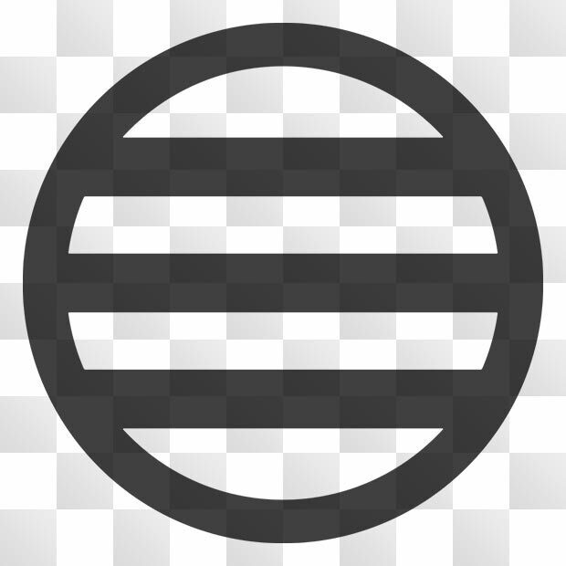 引両紋 (ひきりょう) 日本の実用家紋 ZIP (AI, PNG, PSD)
