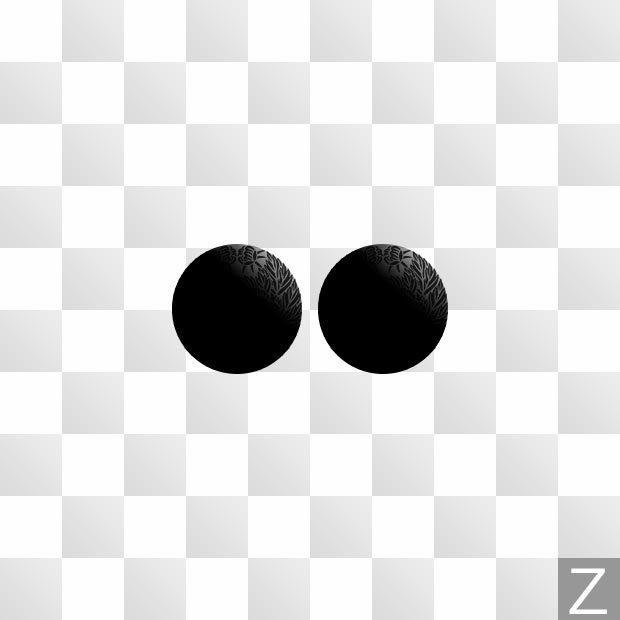 牡丹紋 (ぼたん) 日本の実用家紋 ZIP (AI, PNG, PSD)