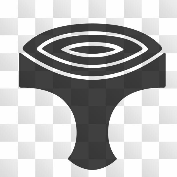 胡馬紋 (こま) 日本の実用家紋 ZIP (AI, PNG, PSD)